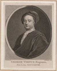 George Vertue, gravado por Thomas Chambars (1724-89), c.1762